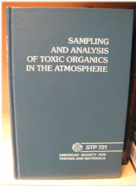 Sampling and Analysis of Toxic Organics in the Atmosphere