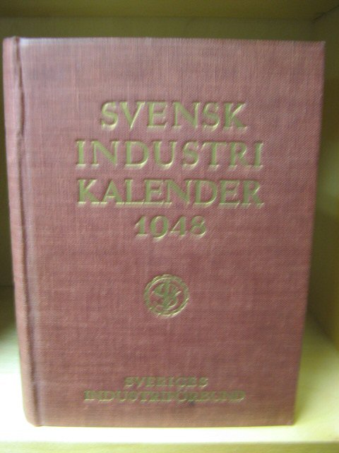 Svensk Industrikalender 1948