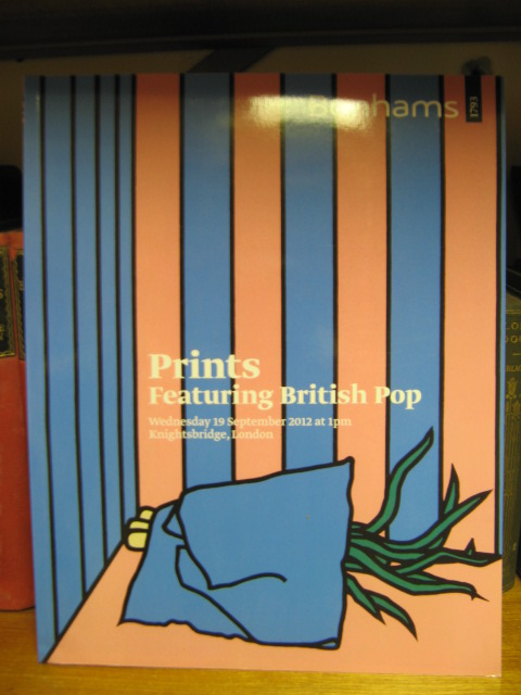 Bonhams: Prints Featuring British Pop, 19 September 2012
