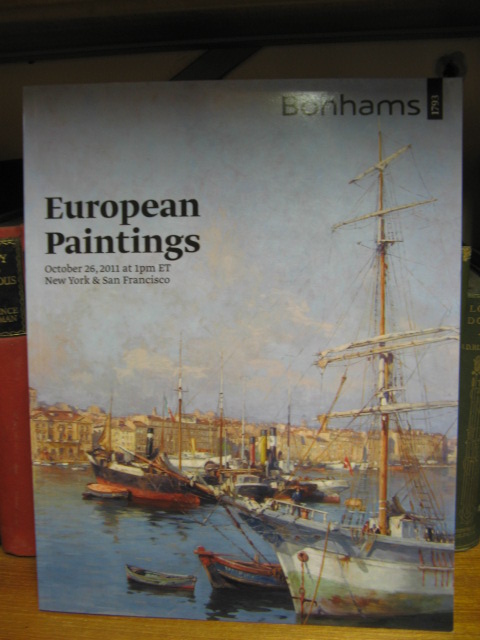 Bonhams: European Paintings, 26 October 2011