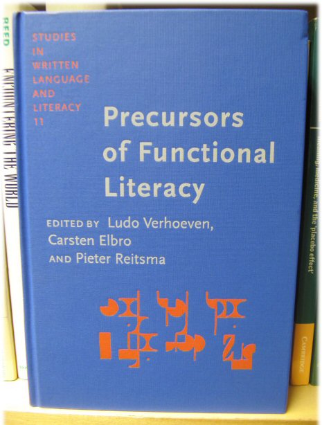 Precursors of Functional Literacy (Studies in Written Language and Literacy)