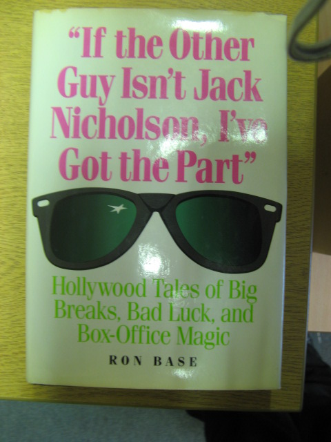 If the Other Guy Isn't Jack Nicholson, I've Got the Part