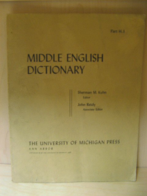 Middle English Dictionary, Part H.3: Hennes-forth - Hidous