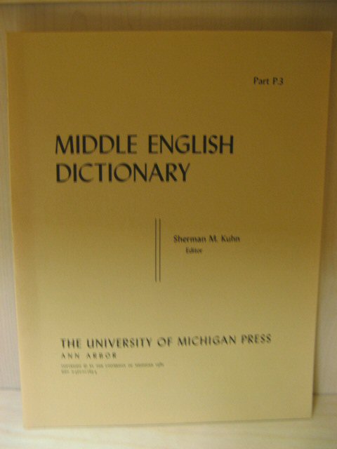 Middle English Dictionary, Part P.3: Penaunce - Piable