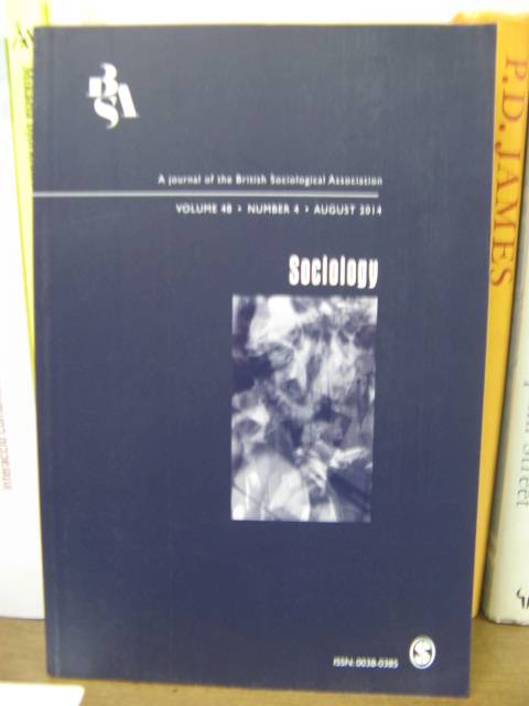 Sociology: A Journal of the British Sociological Association, Volume 48, Number 4, August 2014