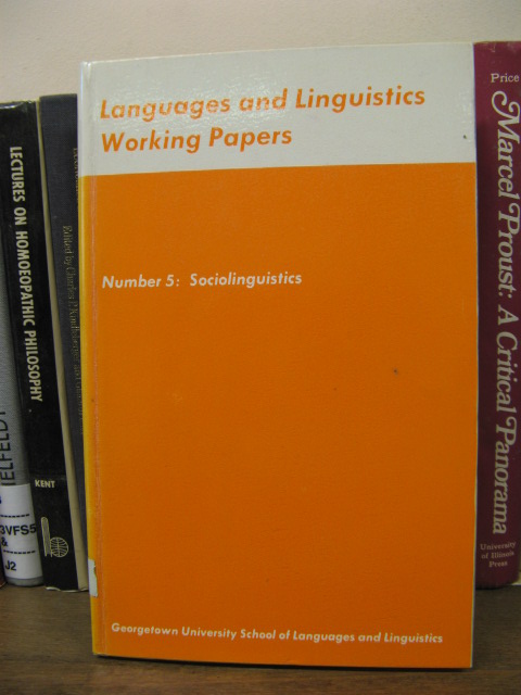Languages and Linguistics Working Papers, Number 5