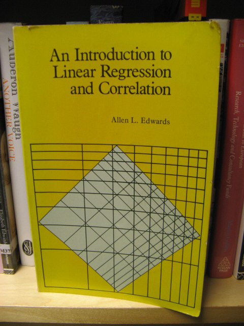 An Introduction to Linear Regression and Correlation