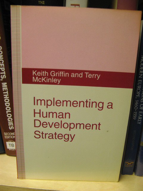 Implementing a Human Development Strategy