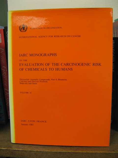 Polynuclear Aromatic Compounds, Part 4: Bitumens, Coal-tars and Derived Products, Shale-oils and Soo (IARC Monographs on the Evaluation of the Carcinogenic Risk of Chemicals on Humans, 35)