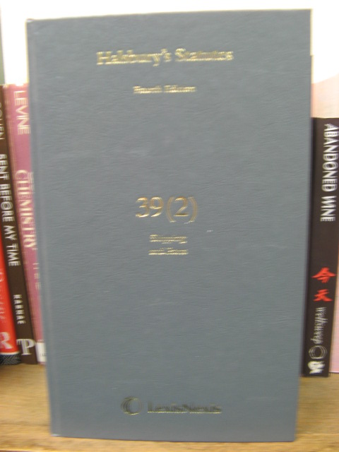 Halsbury's Statutes of England and Wales, Fourth Edition, Volume 39 (2): Shipping and Ports