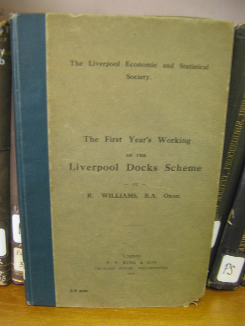The First Year's Working of the Liverpool Docks Scheme