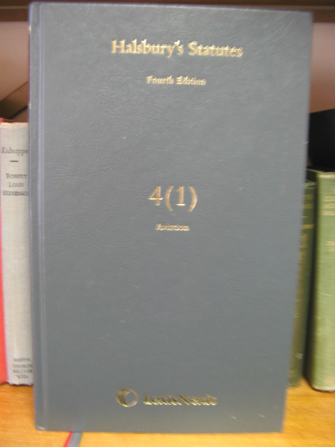 Halsbury's Statutes: Fourth Edition, Volume 4 (1): Aviation: 2008 Reissue