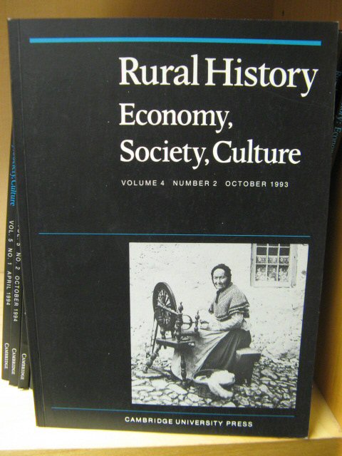 Rural History: Economy, Society, Culture: Volume 4, Number 2, October 1993