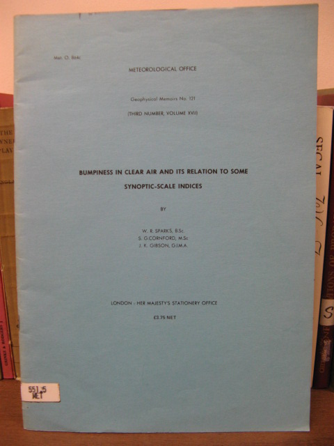 Bumpiness in Clear Air and Its Relation to Some Synoptic-scale Indices (Geophysical Memorial 121)