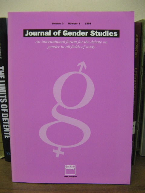 Journal of Gender Studies: An International Forum for the Debate on Gender in All Fields of Study, Volume 3, Number 1, 1994