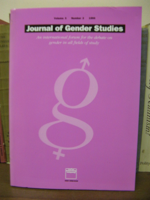 Journal of Gender Studies: An International Forum for the Debate on Gender in All Fields of Study, Volume 3, Number 2, 1994