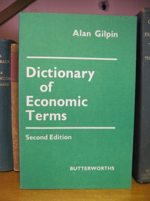 Dictionary of Economic Terms