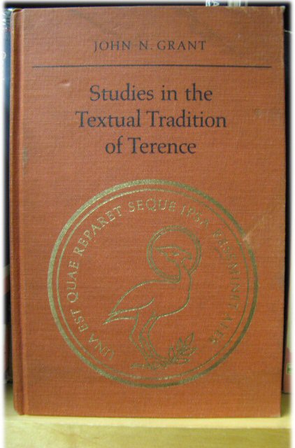 Studies in the Textual Tradition of Terence