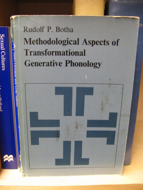 Methodological Aspects of Transformational Generative Phonology (Janua Linguarum)