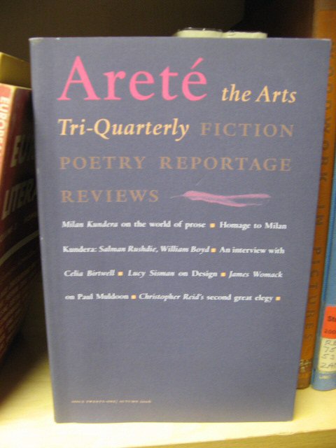 Arete: Issue Twenty-One, Autumn 2006