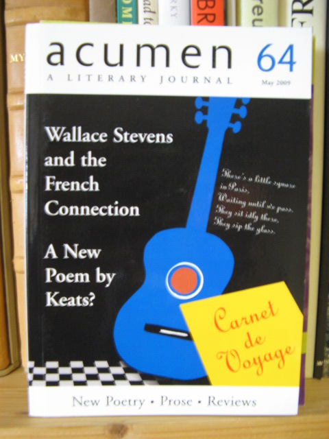 Acumen Literary Journal 64: May 2009