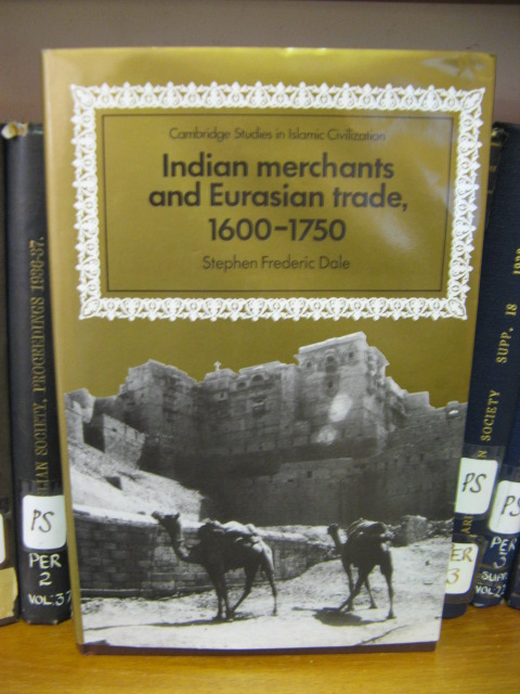Indian Merchants and Eurasian Trade, 1600-1750