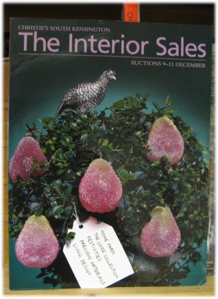 Christie's South Kensington: The Interior Sales: Auctions 9 - 13 December 2007