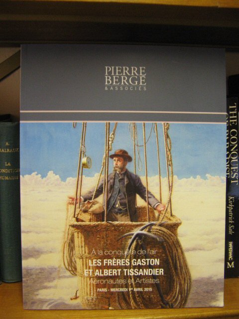 Pierre Berge et Associes: Paris: Les Freres Gaston et Albert Tissandier: Mercredi 1 Avril 2015