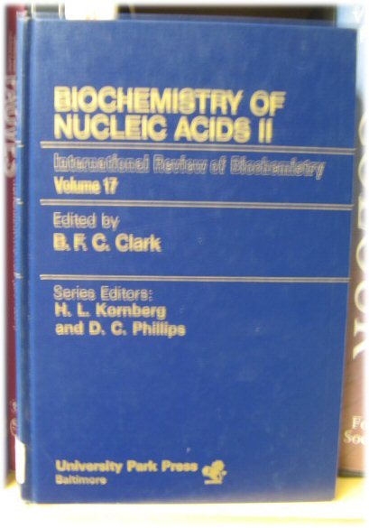 Biochemistry of Nucleic Acids II (International Review of Biochemistry)