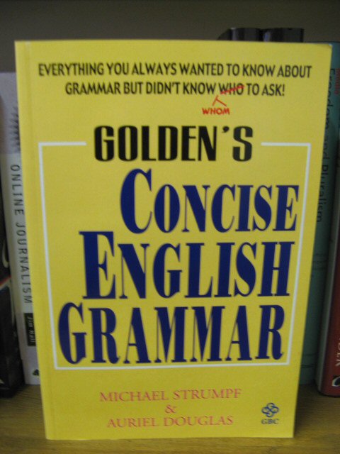 Golden's Concise English Grammar