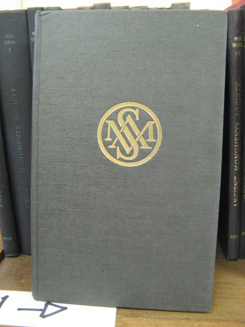 Transactions of the Ancient Monuments Society, New Series, Volume 17