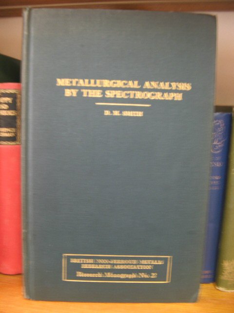 Metallurgical Analysis by the Spectograph
