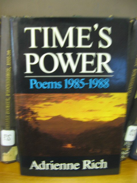 Time's Power: Poems 1985-1988