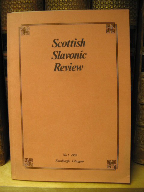 Scottish Slavonic Review, No. 1 1983