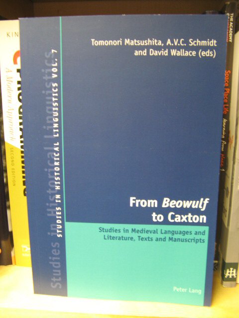 From Beowulf to Caxton: Studies in Medieval Languages and Literature, Texts and Manuscripts (Studies in Historical Linguistics)
