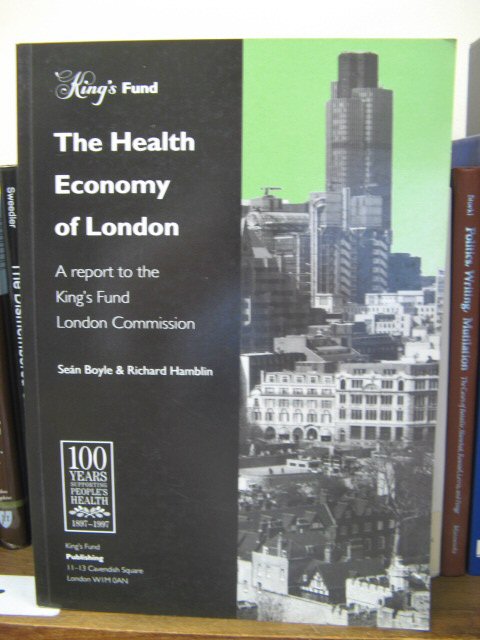 The Health Economy of London