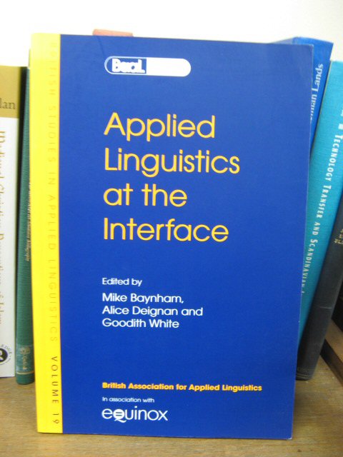 Applied Linguistics at the Interface