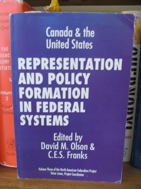 Representation and Policy Formation in Federal Systems