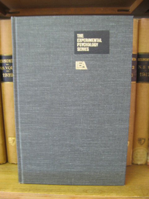 Human Information Processing: Tutorials in Performance and Cognition