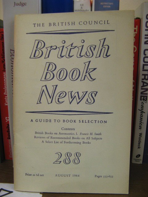 British Book News, Number 288, August 1964