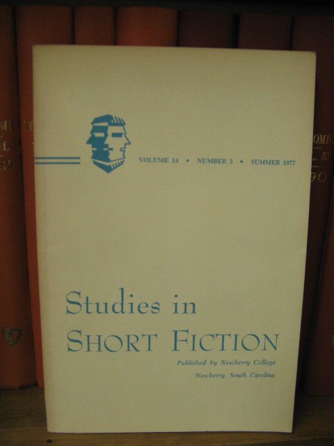Studies in Short Fiction: Volume 14, Number 3, Summer 1977