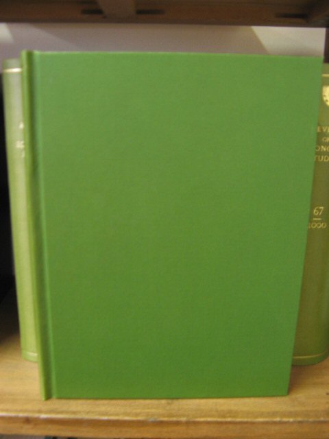 Review of Economic Studies: Volume 62, 1995