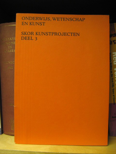 Onderwijs, Wetenschap En Kunst: Skor Kunstprojecten Deel 3