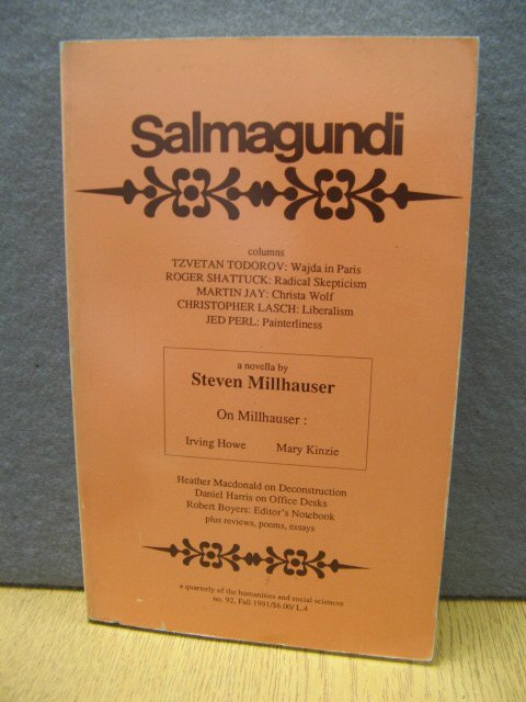 Salmagundi: A Quaterly of the Humanities & Social Sciences: No. 92, Fall 1991