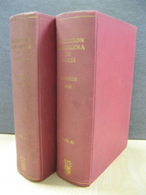 Ionization Phenomena in Gases: Vols. I & II