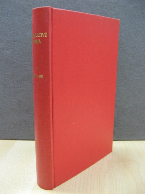 Comparative Drama: Volume I, 1967-68