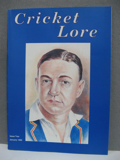 Cricket Lore: Issue Two, January 1992