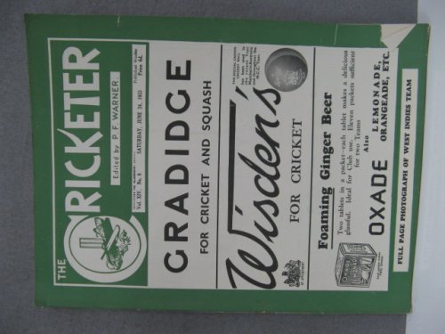 The Cricketer: Vol. XIV, No. 8: Saturday, June 24, 1933