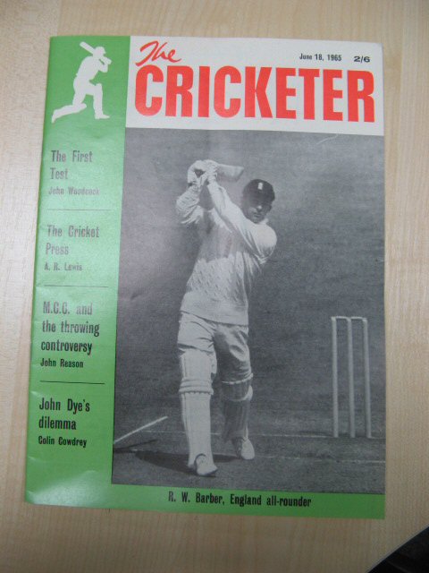 The Cricketer: Volume 46 No. 8 (New Series), June 18, 1965