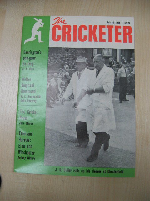 The Cricketer: Volume 46 No. 10 (New Series), July 16, 1965